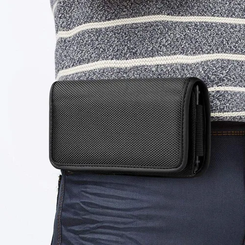 Vista 2 de Funda con clip para cinturón para OUKITEL WP5 (2020) Y5000 / Switel eSmart VS700 / Ulefone Armor X7 / Vernee M7 / XGODY Note 8 A50 Funda universal