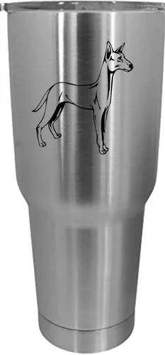 Vista 65 de Cairn Terrier - Vaso grabado con temática de perro, 30 onzas