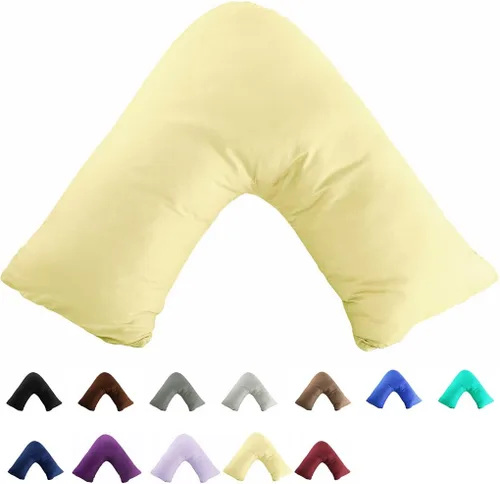 Vista 7 de TAOSON - Funda para almohada 100 % algodón de 300 hilos, funda para almohada, funda para cojín, con cremallera, solo funda, sin inserto Aqua