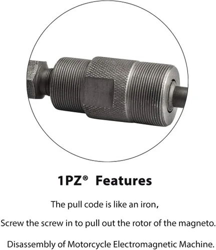 Vista 3 de 1PZ FWT-101 Magneto - Extractor de volante de 0.945 in y 1.063 in de repuesto para GY6 50cc 125cc 150cc Kawasaki Yamaha Honda Suzuki KTM Scooter ATV