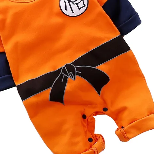 Vista 6 de Enterizo de manga larga para bebés y niñas recién nacidos traje de bebé