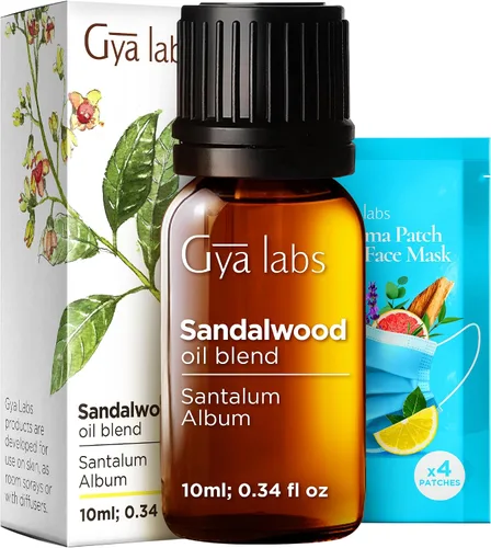 Vista 93 de Gya Labs Aceite Esencial de Madera de Agar - 0.34 Fl Oz - para Cabello, Piel, Difusor, Aromaterapia y Fabricación de Velas DIY