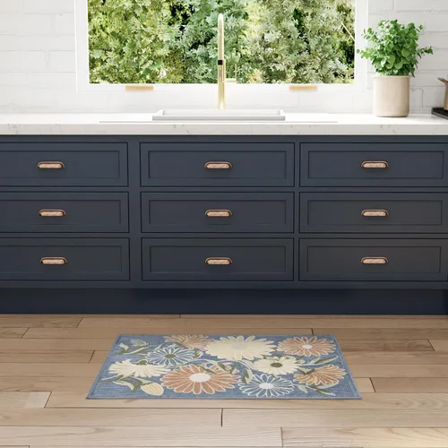 Vista 29 de Nourison Home Aloha - Alfombra beige de 2 pies 3 pulgadas x 12 pies, fácil de limpiar, no se desprende, para dormitorio, sala de estar, comedor