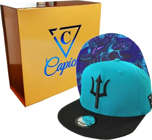Vista 2 de Capiche - Gorra de visera plana de serie especial, talla única, unisex, hombre, más de 99 diseños