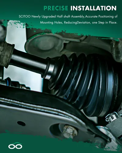 Vista 3 de SCITOO Conjunto de eje de transmisión CV delantero izquierdo derecho Compatible con 2005-2006 para Honda Odyssey 3.5L 66-4224 CV Drive Half Shaft