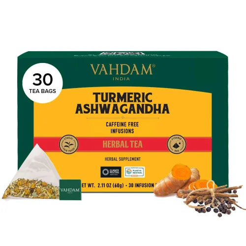 Vista 26 de VAHDAM - Bolsas de té negro Assam (100 unidades) con alto contenido de cafeína, sin gluten, bolsas de té de hojas sueltas enteras Fuertes