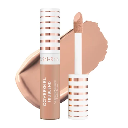 Vista 18 de COVERGIRL TruBlend Undercover Corrector, Edificable, Cobertura Completa, 24 Horas de Duración, Acabado Mate - L150 Porcelana