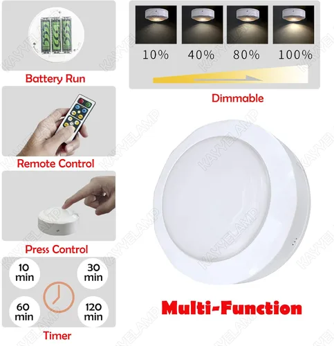 Vista 3 de 2 luces de pared con control remoto sin cable, retro, industrial, negro, lámpara de pared para decoración de pared para escaleras interiores