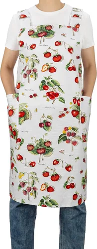 Vista 15 de Neoviva Delantales de Cocina para Mujer con Bolsillos, Delantales de Cocina para Mujer, Delantal Vintage para Hornear y Jardinería, Regalos