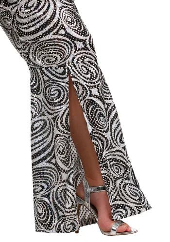 Vista 7 de Disfraz Foxy Lady Disco para mujer talla extra Multicolor
