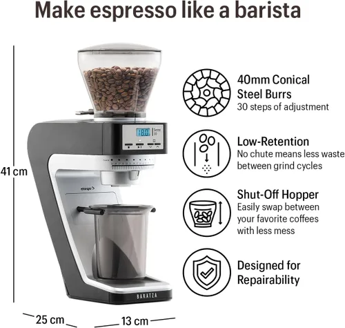 Vista 3 de Baratza Sette 30 - Molinillo cónico para rebabas