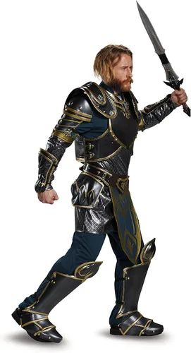 Vista 5 de Disfraz Warcraft Lothar Prestige para hombre