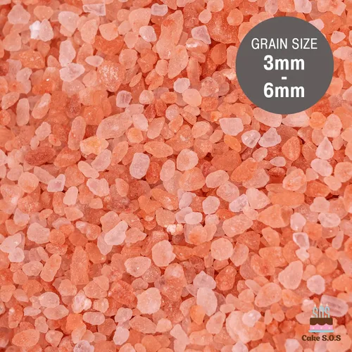 Vista 2 de Sal rosa del Himalaya gourmet premium, grano extra grueso, bolsa de 1 libra
