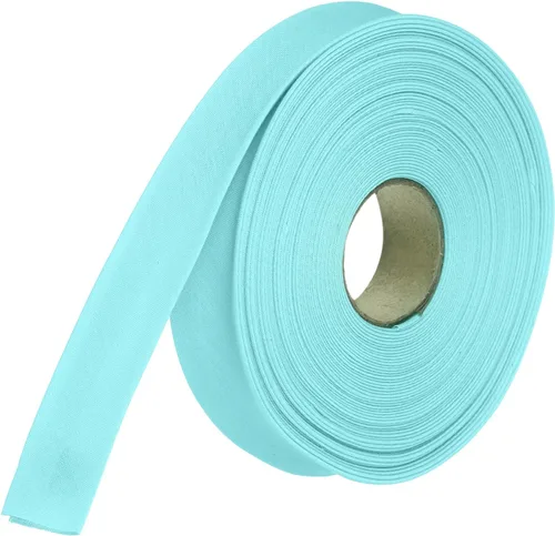 Vista 185 de MECCANIXITY Cinta al bies de doble pliegue de 1 pulgada, cinta al bies de poliéster continua a granel para coser, costura, acolchado, dobladillo