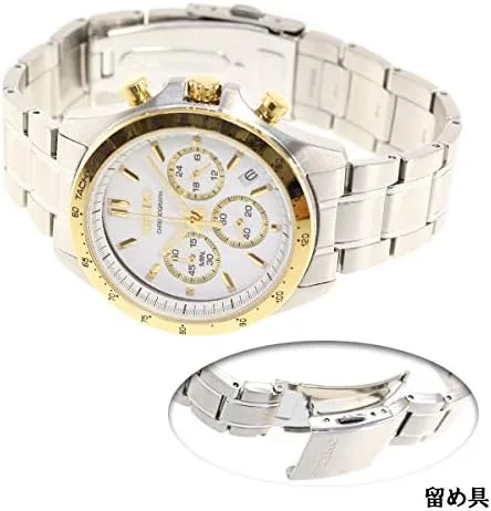 Vista 5 de SEIKO SBTR024 Spirit Reloj cronógrafo de cuarzo enviado desde Japón, Blanco