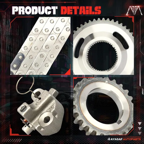 Vista 2 de Kit de cadena de distribución del motor para Dodge Dakota (Durango) 2004-07/Nitro 2007/Ram 1500 2005-07, para Jeep Commander 2006-10/Grand Cherokee