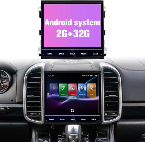 Vista 7 de Radio para Porsche Cayenne 2011-2015: unidad principal Android estéreo de coche 32G
