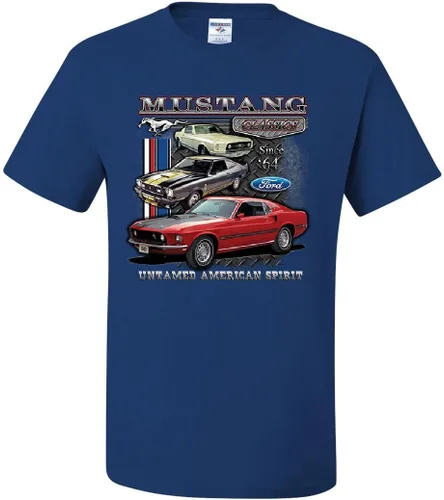 Vista 3 de Ford Mustang Classics Camiseta Muscle Car Untamed American Spirit