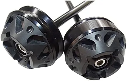 Vista 5 de Tapa deslizante de eje de horquilla delantera y trasera Protector de choque para Yamaha MT-09 FZ-09 FJ-09 MT09 Tracer 900 GT XSR 900 2014 2015 2016