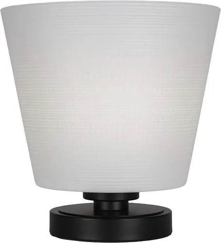 Vista 102 de Luna - Lámpara de mesa con 1 luz en granito oscuro (51-DG-300)