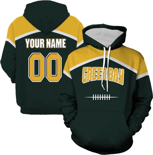 Vista 5 de Sudaderas con capucha personalizadas para hombre, regalos para fanáticos de la ciudad del fútbol, para mujeres, hombres, jóvenes, con nombre y número