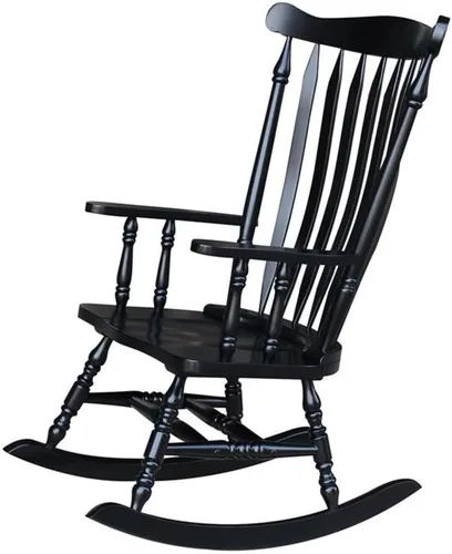 Vista 8 de International Concepts Williamsburg Rocker Antique Black