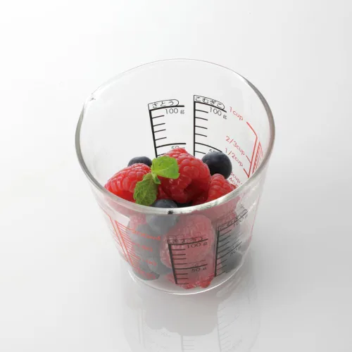 Vista 2 de Hario Taza medidora de vidrio a prueba de calor, 6.8 fl oz