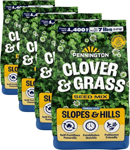 Vista 13 de Pennington Smart Seed - Mezcla de trébol y césped, 7 libras