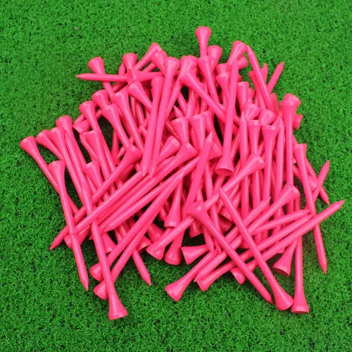 Vista 12 de MYKUJA Bamboo/Wood Golf Tees 3-1/4" 2-3/4" 2-1/8" 100/50 Pcs Durable Multicolor Golf Tees Womens Mens Golf Accessories, Stable and Reliable, Reduce