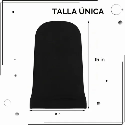 Vista 2 de 4 piezas unisex para rastas de cabello largo, para dormir, accesorios para el cabello, para hombres y mujeres Negro