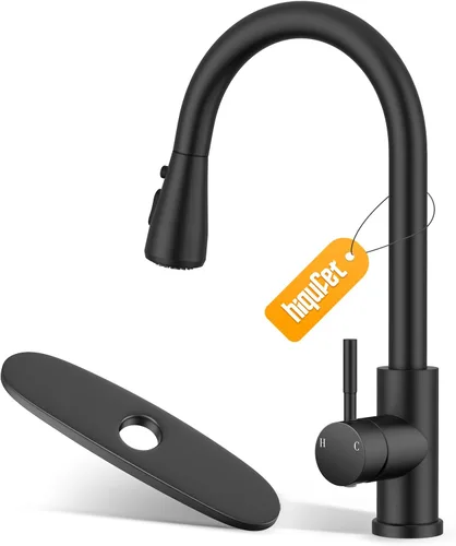 Vista 13 de Hiqufet Grifos de agua potable para fregadero de cocina, grifo de filtro de agua de acero inoxidable para ósmosis inversa o sistema de filtración