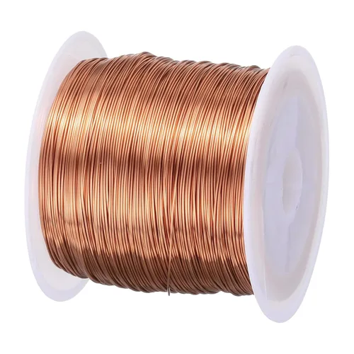 Vista 82 de MECCANIXITY - Alambre magnético de calibre 46 AWG - 0.04mm Hilo de cobre esmaltado - Bobina de alambre magnético de 14669 pies (4471m) - 50g Grado F