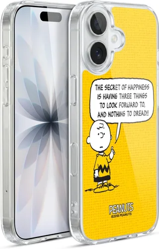 Vista 89 de Head Case Designs Funda de gel suave con licencia oficial de Peanuts Autumn Charlie Brown compatible con Apple iPhone 7 Plus/iPhone 8 Plus
