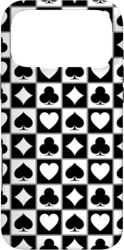 Vista 22 de Playing Card Suit, Hearts, Spades, Diamonds, Clubs, Poker Case for iPhone 17