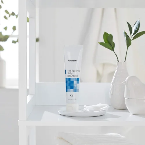 Vista 4 de McKesson Jalea Lubricante, 4 oz [12 Unidades] Lubricante a Base de Agua No Pegajoso, Gel Lubricante Soluble en Agua - para Uso Quirúrgico, Médico