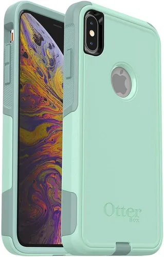 Vista 4 de OTTERBOX COMMUTER SERIES - Funda para iPhone Xs Max, embalaje al por menor, OCEAN WAY (vía acuática/acuífero)