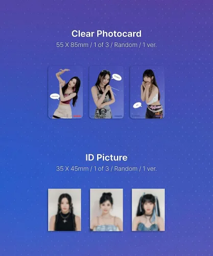 Vista 4 de ODD EYE CIRCLE Version Up 1st Mini Album CD+Folded poster on pack+Booklet+Special obejkt+Sticker+Clear photocard+ID picture+Tracking Sealed OEC