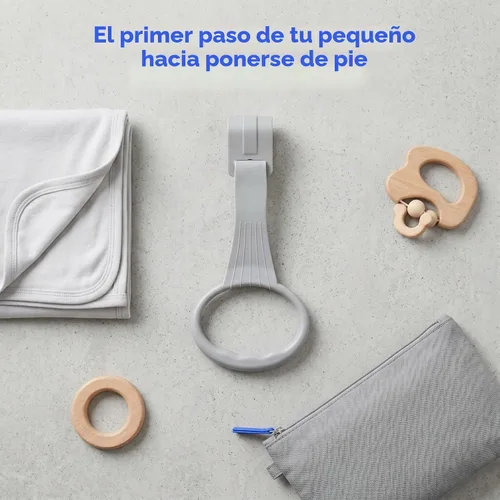 Vista 3 de 2 anillos de dominadas para corralito para bebés: anillos para corral de juegos, asistente de ejercicios de caminar para bebés, corralito y cuna