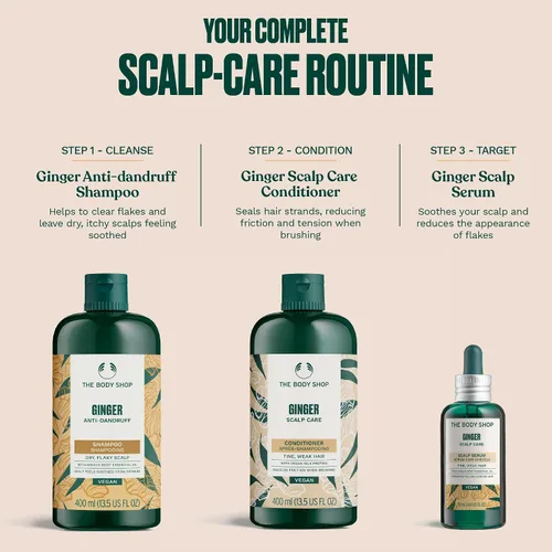 Vista 6 de The Body Shop Ginger Scalp Care Conditioner For Fine, Weak Hair