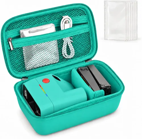 Vista 16 de ANKHOH Case for Polaroid Go Gen 2/3, for Polaroid Go 9035/9071/9070 Negro
