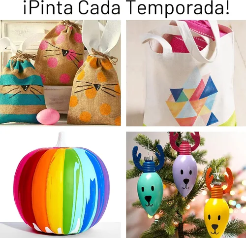 Vista 5 de Apple Barrel Plaid - Pintura acrílica J20401 de 8 onzas