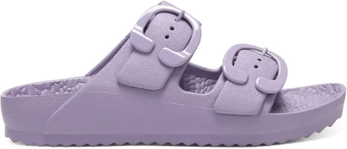 Vista 2 de Aerosoles Sandalias planas Joy para mujer, Lila