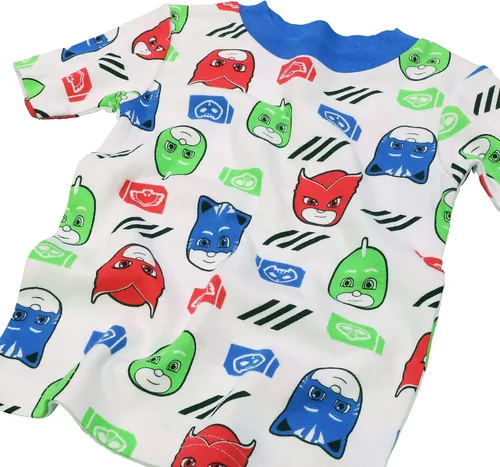 Vista 5 de PJ Masks Pijama de algodón ajustada para niños