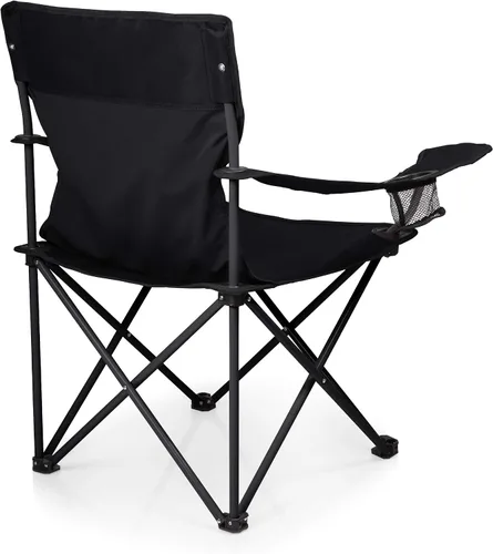 Vista 5 de Picnic TIME PTZ Silla de campamento, silla de picnic, silla de playa con bolsa de transporte Negro