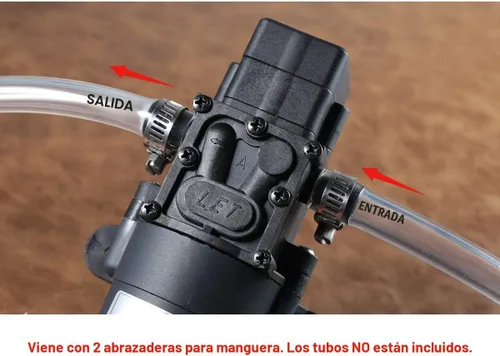 Vista 7 de 12V DC Water Transfer Pump 4.5 L/Min 1.2 GPM 80 PSI