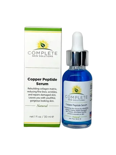Vista 3 de Suero facial de péptido de cobre 1oz
