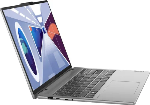 Vista 2 de Lenovo Yoga 7 WUXGA - Laptop con pantalla táctil 2 en 1 de 16 pulgadas AMD Ryzen 5 7535U Gráficos AMD Radeon 660M 8 GB RAM DDR5 SSD de 512
