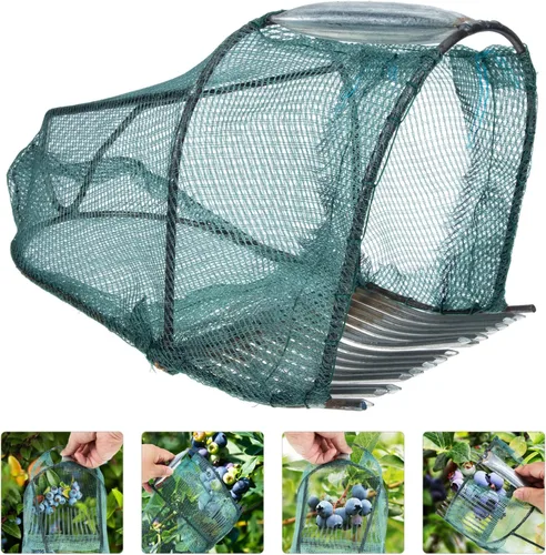 Vista 9 de Yardwe Arándano Rake Picker Berry Picker Herramienta Jardín Herramienta Arándano Cosecha