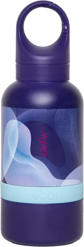 Vista 15 de Ubbi Pup & Me Botella de agua aislada de acero inoxidable para perros con cuenco adjunto, botella de viaje portátil de 32 onzas a prueba de fugas