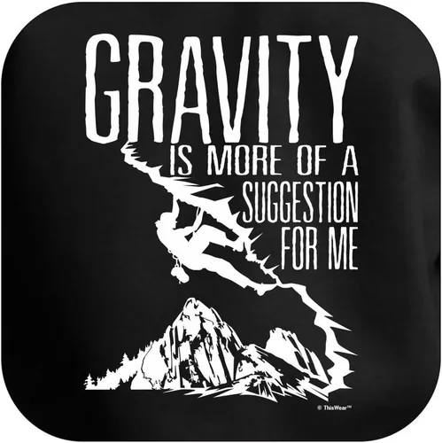 Vista 2 de Rock Climbing Gift Gravity More of a Suggestion Sudadera con capucha Premium